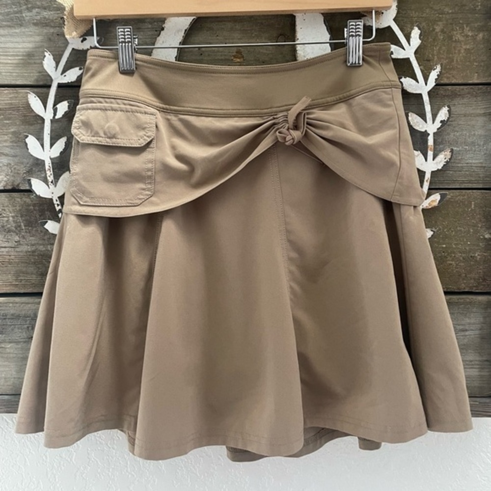 Athleta wherever khaki skort athletic activewear tennis size 0
